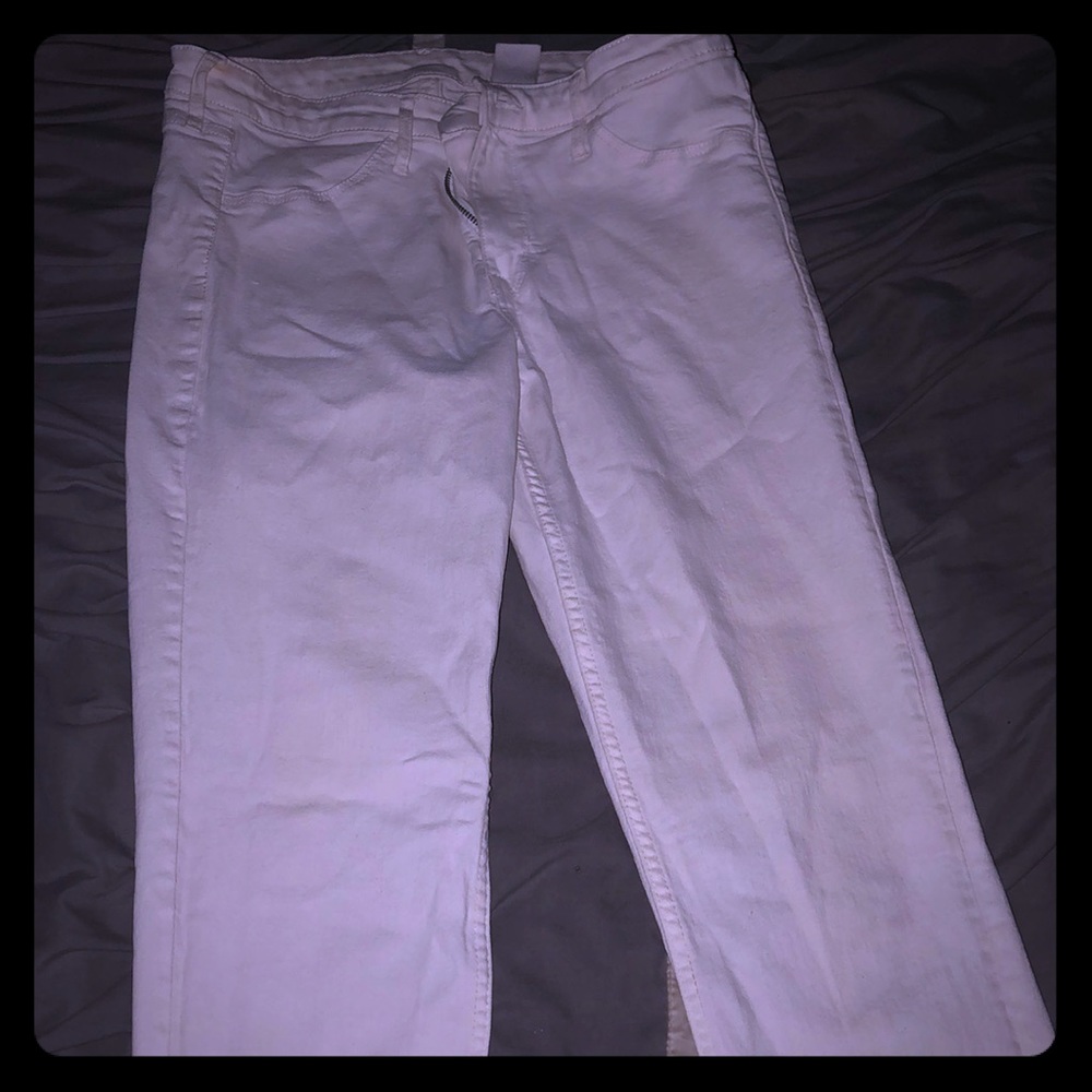 White jeans